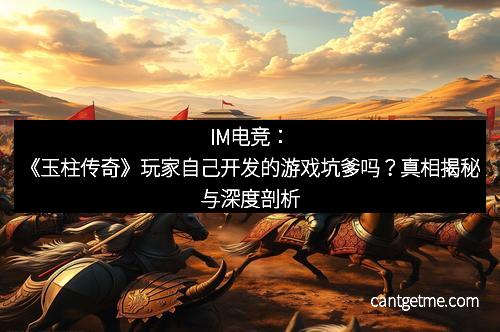 IM电竞：《玉柱传奇》玩家自己开发的游戏坑爹吗？真相揭秘与深度剖析
